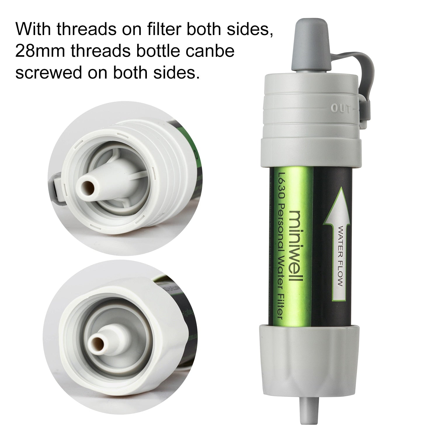 Camping Axe Foldable Multi Miniwell water purifier